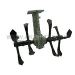 Насадка культиватор для триммера 26мм 9 шлицов (3 луча закругленные)