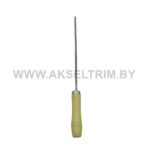 Напильник с ручкой 4,0 мм для заточки пильных цепей