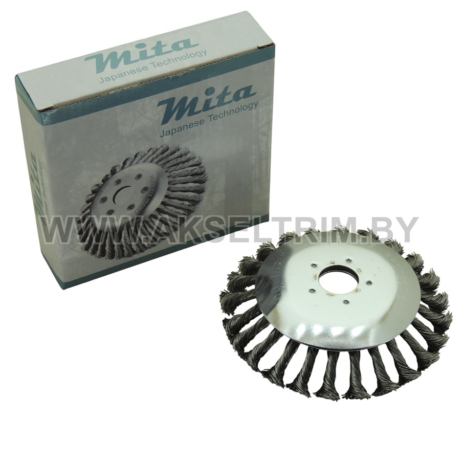 Насадка - металлическая щетка для триммера диаметр 6 дюймов Насадка - металлическая щетка для триммера диаметр 6 дюймов