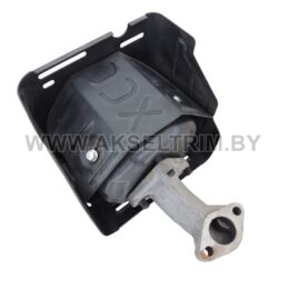 Глушитель мотоблока в сборе двигатель 173F,177F,GX 240,270