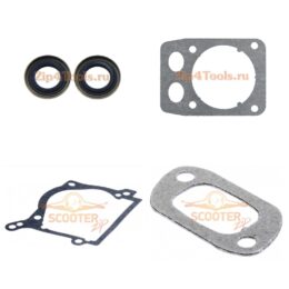 Набор прокладок + сальники для бензотримера аналог Hus 545RX,545FX