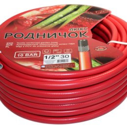 Шланг "Родничок-Люкс" 1/2" 30м (красный)