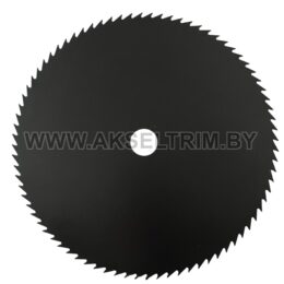 Металлический нож для бензотриммера 80 зуб.*1,4мм*250мм*25,4мм