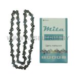 Цепь Mita 3/8" 1,3 мм 27,5 зубов, 40см квадратный зуб двойной выброс