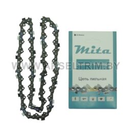 Цепь Mita 3/8" 1,3 мм 25 зубов, 35см квадратный зуб двойной выброс