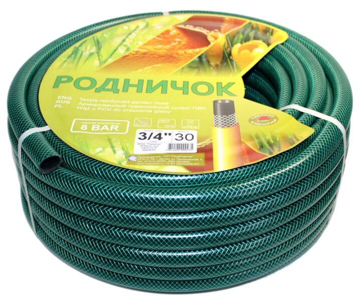 Шланг "Родничок" 5/8" 30м (зеленый прозр.)
