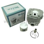 Цилиндро-поршневая группа для бензопилы аналог Hus 362,365 (круглый патрубок) 48мм